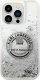 Karl Lagerfeld Etui Karl Lagerfeld KLHCP14XLCRSGRS Apple iPhone 14 Pro Max srebrny/silver hardcase Liquid Glitter RSG 3