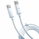Kabel USB 3MK USB-C - USB-C 2 m Biały (brak) 3