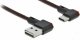 Kabel USB Delock USB-A - USB-C 2 m Czarno-czerwony (85283) 1