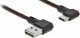 Kabel USB Delock USB-A - USB-C 0.2 m Czarny (85279) 1