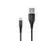 Kabel USB Natec USB-A - USB-C 1 m Czarny (NKA-1957) 2