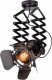 Lampa wisząca MAXXLLC LAMPA SUFITOWA WISZĄCA CZARNA Retro STUDIO 1