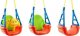LeanToys Wygodna Huśtawka Miś 3w1 Regulowana Kubełkowa 6m + 6