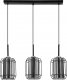 Lampa wisząca Candellux JONERA LAMPA WISZĄCA CZARNY 3X40 E27 KLOSZ DYMIONY 1