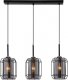 Lampa wisząca Candellux JONERA LAMPA WISZĄCA CZARNY 3X40 E27 KLOSZ DYMIONY 2