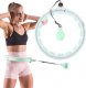 HMS HHW06 GREEN HULA HOP Z WYPUSTKAMI I OBCIĄŻNIKIEM + LICZNIK HMS 1
