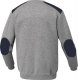 Delta Plus OLINO - bluza Molton, wzmocnienie ramion i łokci, mankiety ze ściągaczami, 65% poliester, 35% bawełna - szary 3XL 1