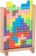 Kontext Gra logiczna układanka tetris stojący drewniany 5