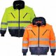 Portwest PJ50 Kurtka ostrzegawcza Pilot 3w1 z odpinaną podpinką - Żółto-czarny S 1