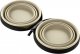 Hunter HUNTER miski silikonowe w etui List beżowe 2x750ml 2