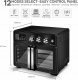 Mini piekarnik TurboTronic Piekarnik frytownica Dehydrator Suszarka Spożywcza 32L TurboTronic 1700W Czarny 11