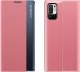 Hurtel New Sleep Case pokrowiec etui z klapką z funkcją podstawki Xiaomi Redmi Note 11S / Note 11 różowy 1