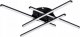Lampa sufitowa Masterled Grando LED 34W lampa sufitowa 4-punktowa czarna 1