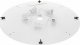 Lampa sufitowa TEAM Natynkowa lampa okrągła 137623621993 do gabinetu szara 5