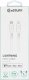 Kabel USB eStuff Lightning - USB-C 1 m Biały (USB-C Lightning Cable MFI 0,5m) 1