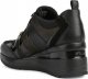 Geox Sneakersy damskie GEOX D268LB Zosma czarne koturny  40 3