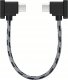 Kabel USB BRDRC USB-C - USB-C 0.15 m Czarno-szary 1
