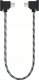 Kabel USB BRDRC microUSB - microUSB 0.3 m Czarno-szary 2