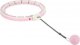 HMS HHW06 PINK HULA HOP Z WYPUSTKAMI I OBCIĄŻNIKIEM + LICZNIK HMS 1