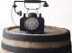 OEM ZEGAR METALOWY STOJĄCY TELEFON STYL VINTAGE RETRO 1