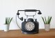 OEM ZEGAR METALOWY STOJĄCY TELEFON STYL VINTAGE RETRO 3