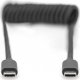 Kabel USB Digitus USB-C - USB-C 1 m Czarny (AK-300431-006-S) 3