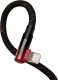 Kabel USB Baseus USB-C - Lightning 2 m Czarno-czerwony (6932172612382) 17