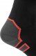 Bridgedale Skarpety wodooszczelne Bridgedale StormSock Heavy Knee - black/red 44 - 47 8