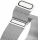 Dux Ducis Dux Ducis Magnetic Strap pasek do Samsung Galaxy Watch / Huawei Watch / Honor Watch (20mm band) magnetyczna opaska srebrny (Milanese Version) 2