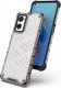 Hurtel Honeycomb etui pancerny pokrowiec z żelową ramką Oppo A76 / Oppo A36 / Realme 9i przezroczysty 16