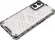 Hurtel Honeycomb etui pancerny pokrowiec z żelową ramką Oppo A76 / Oppo A36 / Realme 9i przezroczysty 18