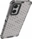 Hurtel Honeycomb etui pancerny pokrowiec z żelową ramką Oppo A76 / Oppo A36 / Realme 9i przezroczysty 2