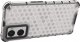 Hurtel Honeycomb etui pancerny pokrowiec z żelową ramką Oppo A76 / Oppo A36 / Realme 9i przezroczysty 6