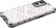 Hurtel Honeycomb etui pancerny pokrowiec z żelową ramką Oppo A76 / Oppo A36 / Realme 9i przezroczysty 9