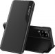 Hurtel Eco Leather View Case elegancki futerał etui z klapką i funkcją podstawki Samsung Galaxy M53 5G czarny 1