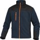 Delta Plus BRIGHTON2 - bluza z polaru, zamek błyskawiczny, 5 kieszeni, poliester laminowany, 420 g/m, Ripstop - szaro-czarny S 1