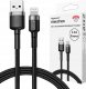 Kabel USB Feegar USB-A - Lightning 1 m Czarny (FEE-01903) 2