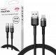 Kabel USB Feegar USB-A - Lightning 1 m Czarny (FEE-01903) 3