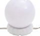 vidaXL Toaletka z LED, przydymiony dąb, 86,5x35x136 cm 6