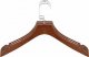 Springos Wieszaki drewniane antypoślizgowe na ubrania zestaw 9 szt. brązowe UNIWERSALNY 11