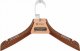 Springos Wieszaki drewniane antypoślizgowe na ubrania zestaw 9 szt. brązowe UNIWERSALNY 13
