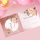 ZAPROSZENIA na 30 urodziny Glittery Flowers 10szt (+koperty) 2