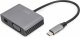 System przekazu sygnału AV Digitus 0.2M USB-C-MINIDP+VGA ADAPTER 0.2M USB-C-MINIDP+VGA ADAPTER 1