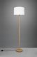 Lampa podłogowa DELIGHT Trio Korba 401200101 lampa stojąca podłogowa 1x60W E27 drewno 3
