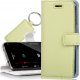 Surazo Skórzane etui na telefon Wallet case - Pastel Cytrynowy Oppo Reno 4Z 5G 1