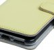 Surazo Skórzane etui na telefon Wallet case - Pastel Cytrynowy Oppo Reno 4Z 5G 7