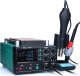 Techrebal Stacja lutownicza 3w1 (lutownica grotowa 110W, hot-air, separator) Yihua 853AAA-I 3