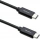 Kabel USB Qoltec USB-C - USB-C 1 m Czarny (52361) 3