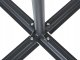 Beliani Metalowy stojak pod parasol ogrodowy czarny VICCHIO! 7