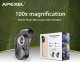 Apexel Mikroskop cyfrowy soczewka do telefonu 100x LED 3